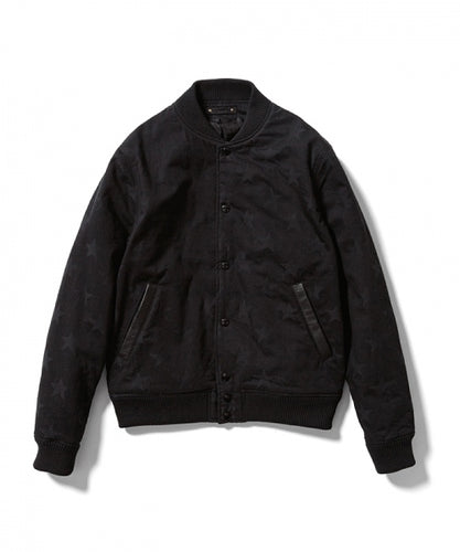 Shadow Star Denim Varsity JKT