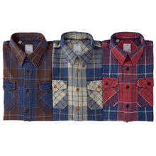 画像をギャラリービューアに読み込む, BLACK ELK FLANNEL L/S (INDIGO CHECK)
