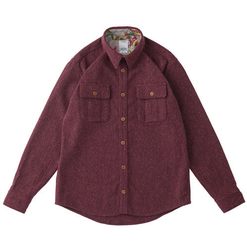 SHERWOOD SHIRT(MELANGE WOOL)