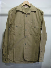画像をギャラリービューアに読み込む, OPEN COLLAR SHIRT-STENCIL TYPE-
