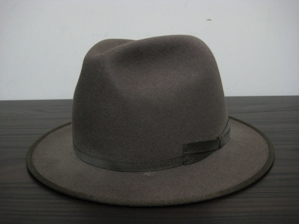 DUSTY FEDORA HAT ''NARROW HANDSOME BLIM'' 7 1/4