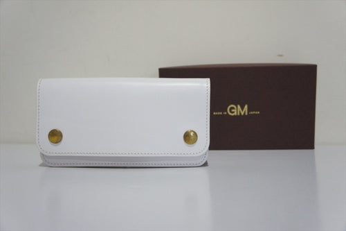 MADE IN GM JAPAN LONG WALLET ''white''
