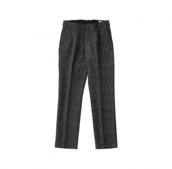 ARTISAN SACK TROUSER-GLEN CHECK-