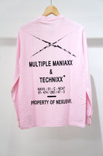 画像をギャラリービューアに読み込む, MAD GIRL LONG SLEEV TEE-PINK-
