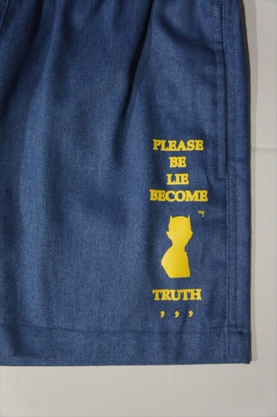 EASY SHORTS -SAX x WHITE- - THREE FACE 「Roots Bonds ONLINE