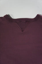 画像をギャラリービューアに読み込む, CREW NECK SWEAT 2-BURGUNDY-
