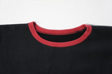画像をギャラリービューアに読み込む, CREW NECK SWEAT SHIRT&quot;2nd&quot; -BLACKxRED-
