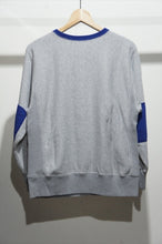 画像をギャラリービューアに読み込む, CREW NECK SWEAT SHIRT&quot;2nd&quot; -GRAYxBLUE-
