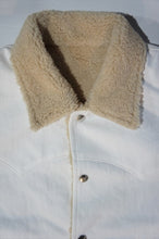 画像をギャラリービューアに読み込む, SADDLE MAN JACKET DENIM -WHITE x LIGHT BEIGE-
