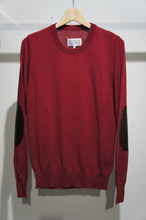 画像をギャラリービューアに読み込む, ELBOW PATCH CREW NECK KNIT
