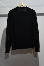 画像をギャラリービューアに読み込む, ELBOW PATCH CREW NECK KNIT

