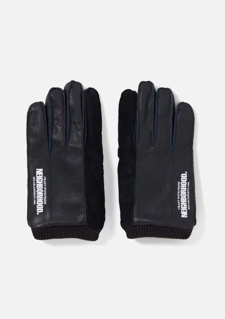 LEATHER PANEL GLOVE . CP