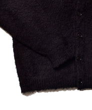 画像をギャラリービューアに読み込む, Shaggy Cotton Knit Cardigan
