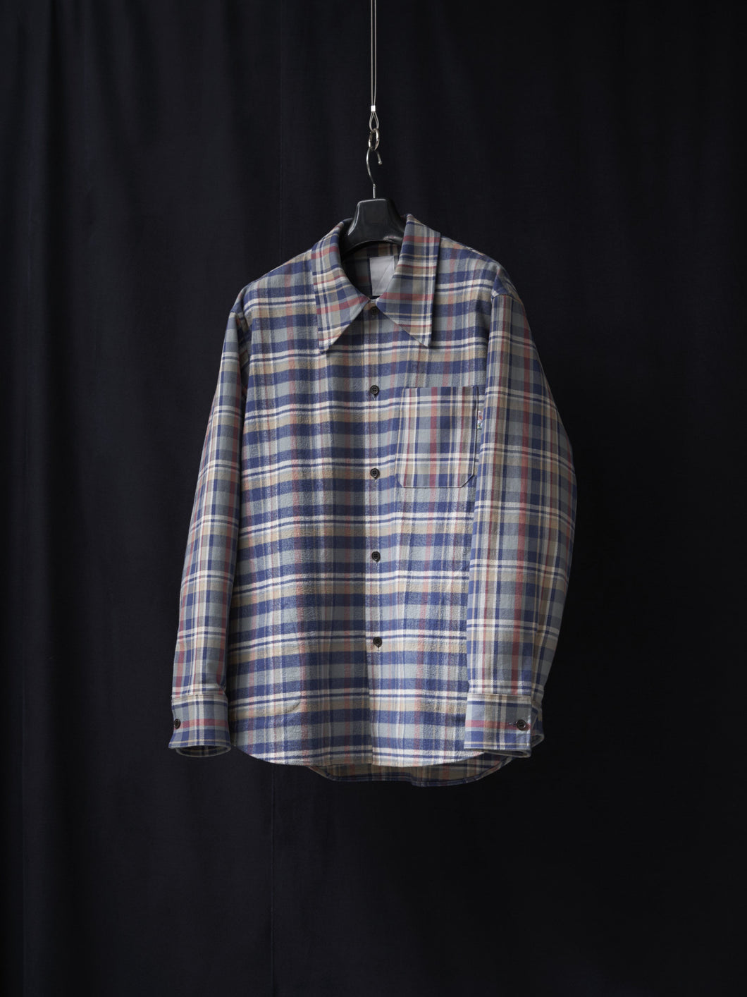 Strange Check Over SHIRT