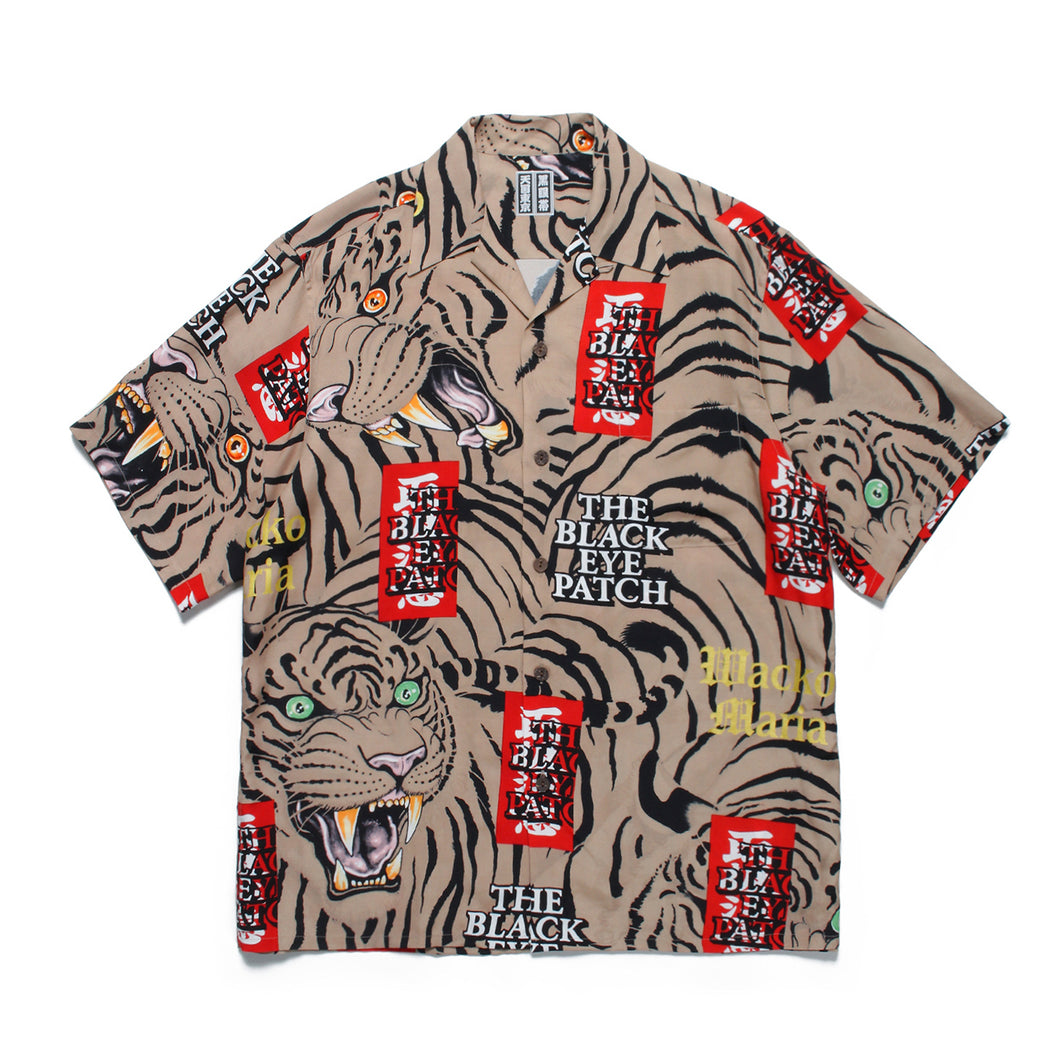 Black Eye Patch / HAWAIIAN SHIRT S/S