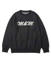 画像をギャラリービューアに読み込む, SWEATER M&amp;M MASSES BONE LOGO
