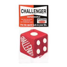 画像をギャラリービューアに読み込む, CHALLENGER DICE CAR TAG
