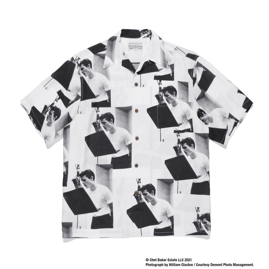 CHET BAKER / S/S HAWAIIAN SHIRT(TYPE-2)