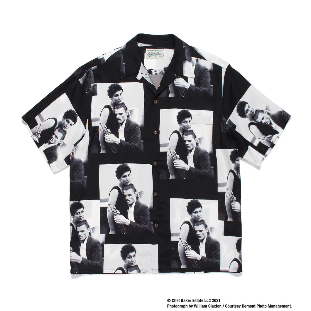 CHET BAKER / S/S HAWAIIAN SHIRT(TYPE-3)