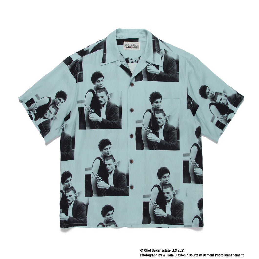 CHET BAKER / S/S HAWAIIAN SHIRT(TYPE-3)