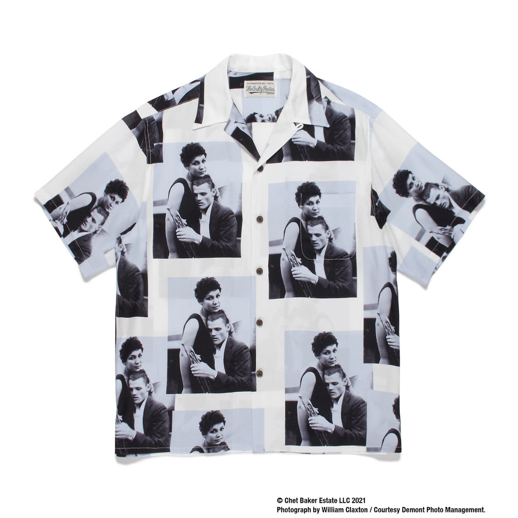 CHET BAKER / S/S HAWAIIAN SHIRT(TYPE-3)