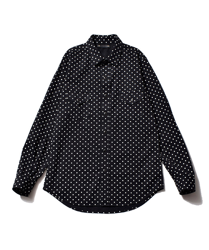 Simple Dot Denim Western SH