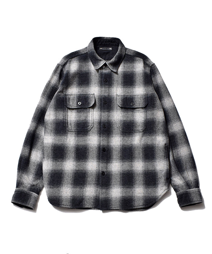 Ombre Check Flannel CPO SH