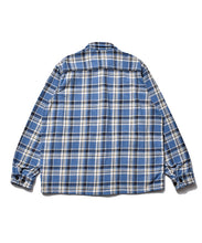 画像をギャラリービューアに読み込む, Denim Hide Check Flannel Work Shirt JKT
