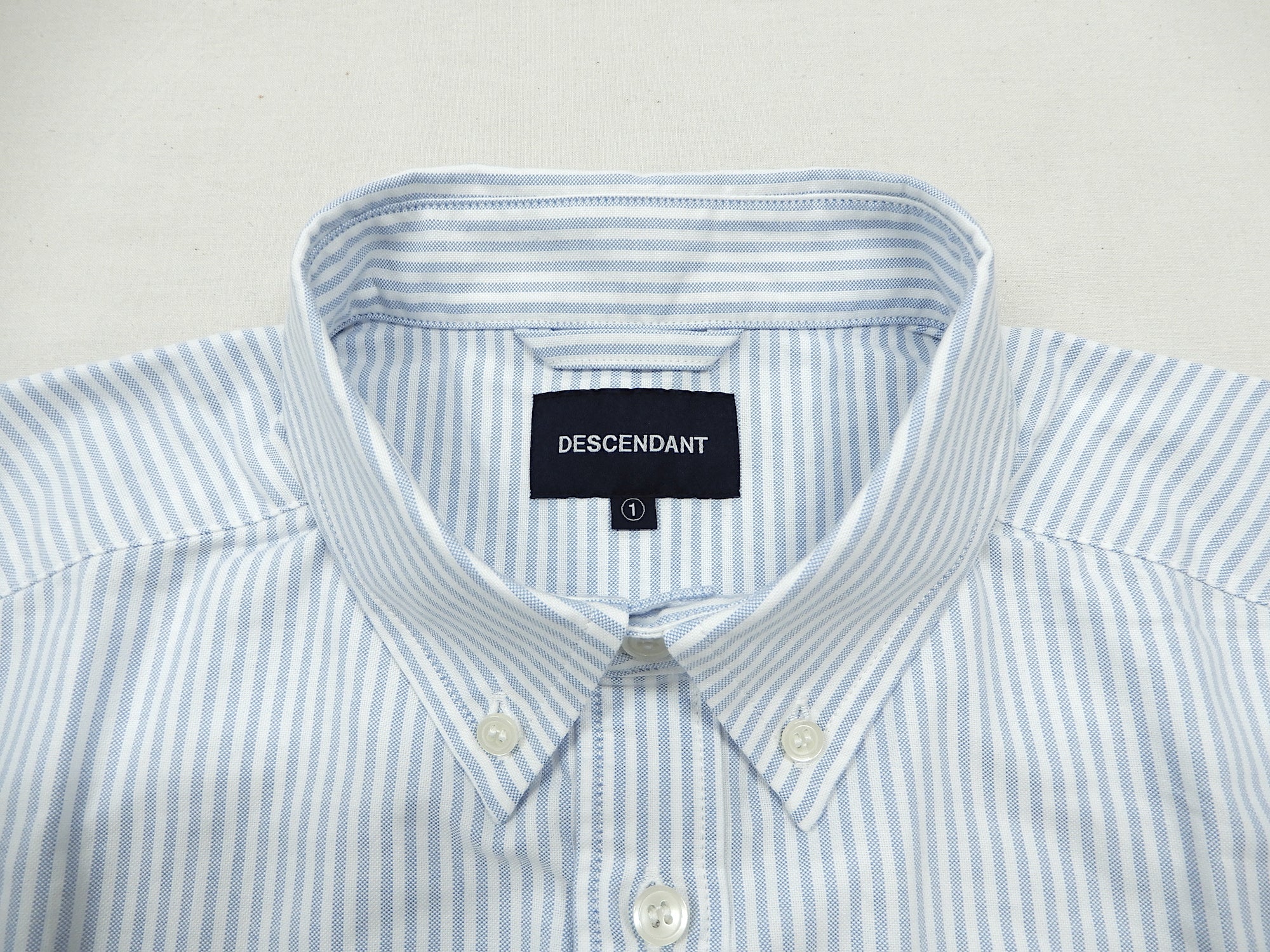 KENNEDY'S OXFORD STRIPE B.D. LS SHIRT