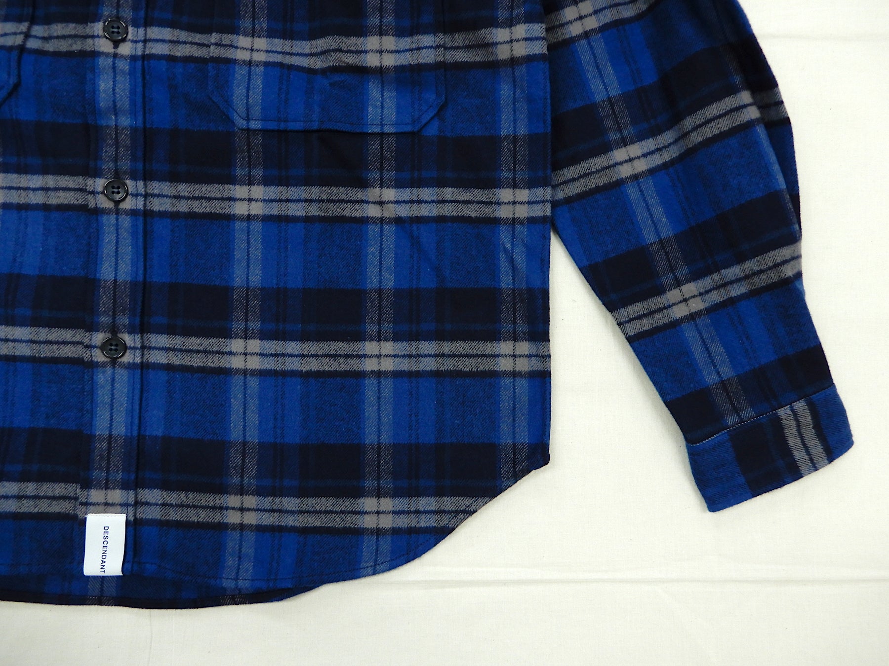 21aw descendant CPOC PLAID LS SHIRT