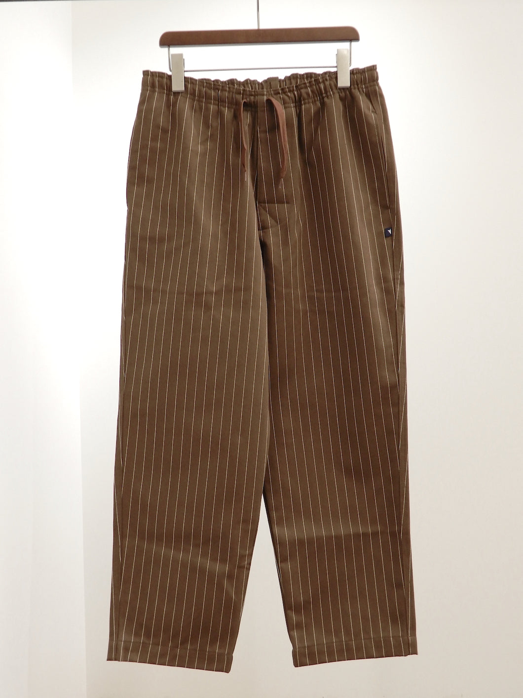 SHORE HERRINGBONE STRIPE BEACH TROUSERS
