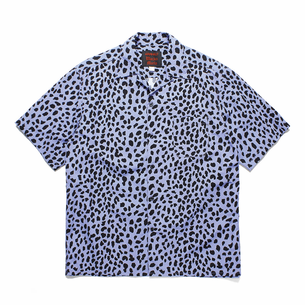 GRAMICCI / LEOPARD OPEN COLLAR SHIRT