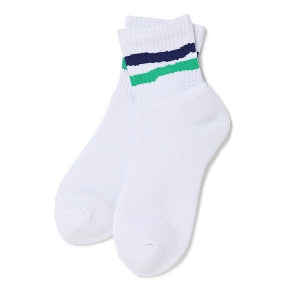 SHORT BORDER SOCKS