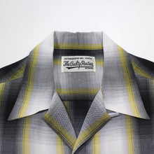 画像をギャラリービューアに読み込む, OMBRE CHECK OPEN COLLAR SHIRT L/S(TYPE-1)
