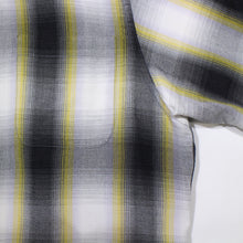 画像をギャラリービューアに読み込む, OMBRE CHECK OPEN COLLAR SHIRT L/S(TYPE-1)
