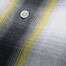 画像をギャラリービューアに読み込む, OMBRE CHECK OPEN COLLAR SHIRT L/S(TYPE-1)
