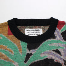 画像をギャラリービューアに読み込む, COTTON MOHAIR CREW NECK SWEATER
