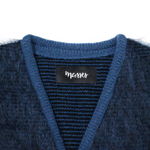 画像をギャラリービューアに読み込む, MOHAIR CARDIGAN BORDER
