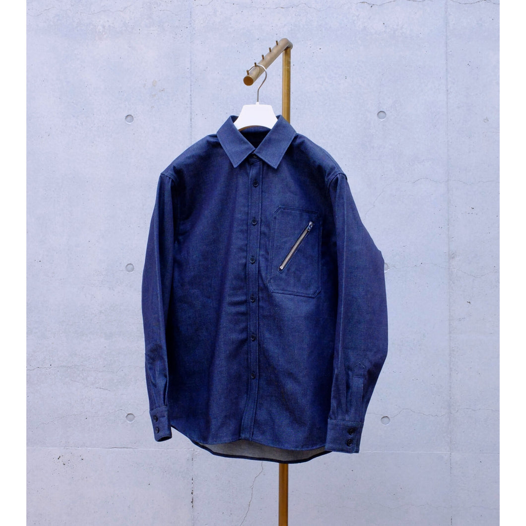 「0」Pocket Uniform Over shirt