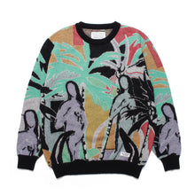 画像をギャラリービューアに読み込む, COTTON MOHAIR CREW NECK SWEATER
