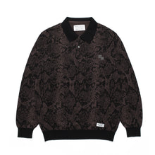 画像をギャラリービューアに読み込む, PYTHON KNIT POLO SHIRT
