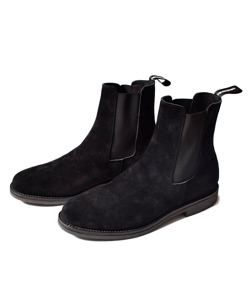 Suede Leather Side Gore Boots
