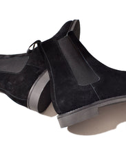 画像をギャラリービューアに読み込む, Suede Leather Side Gore Boots
