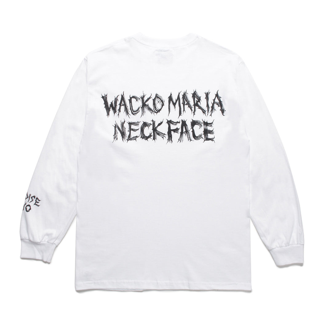 NECK FACE / CREW NECK LONG SLEEVE T-SHIRT