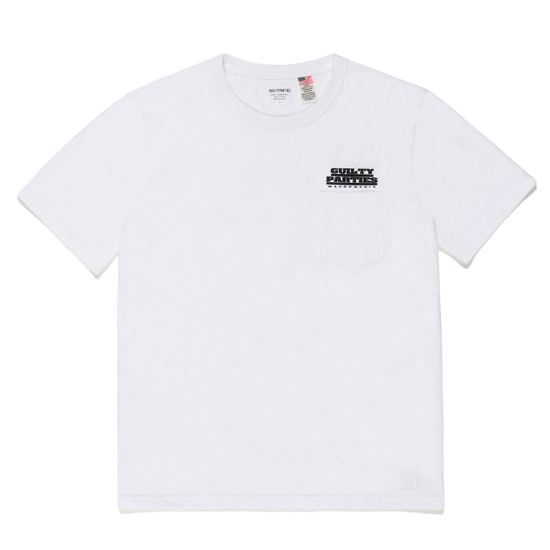 USA BODY CREW NECK POCKET T-SHIRT