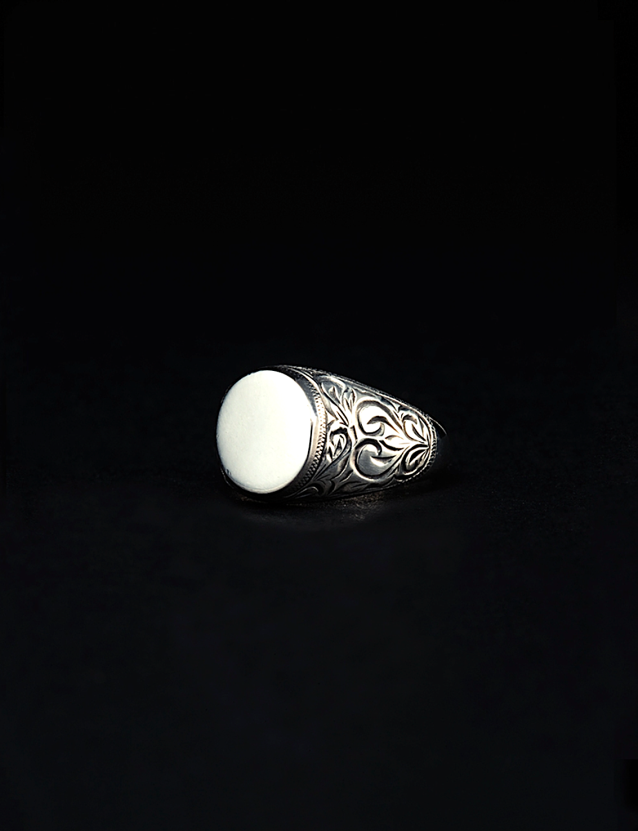 Signet Engraved Ring
