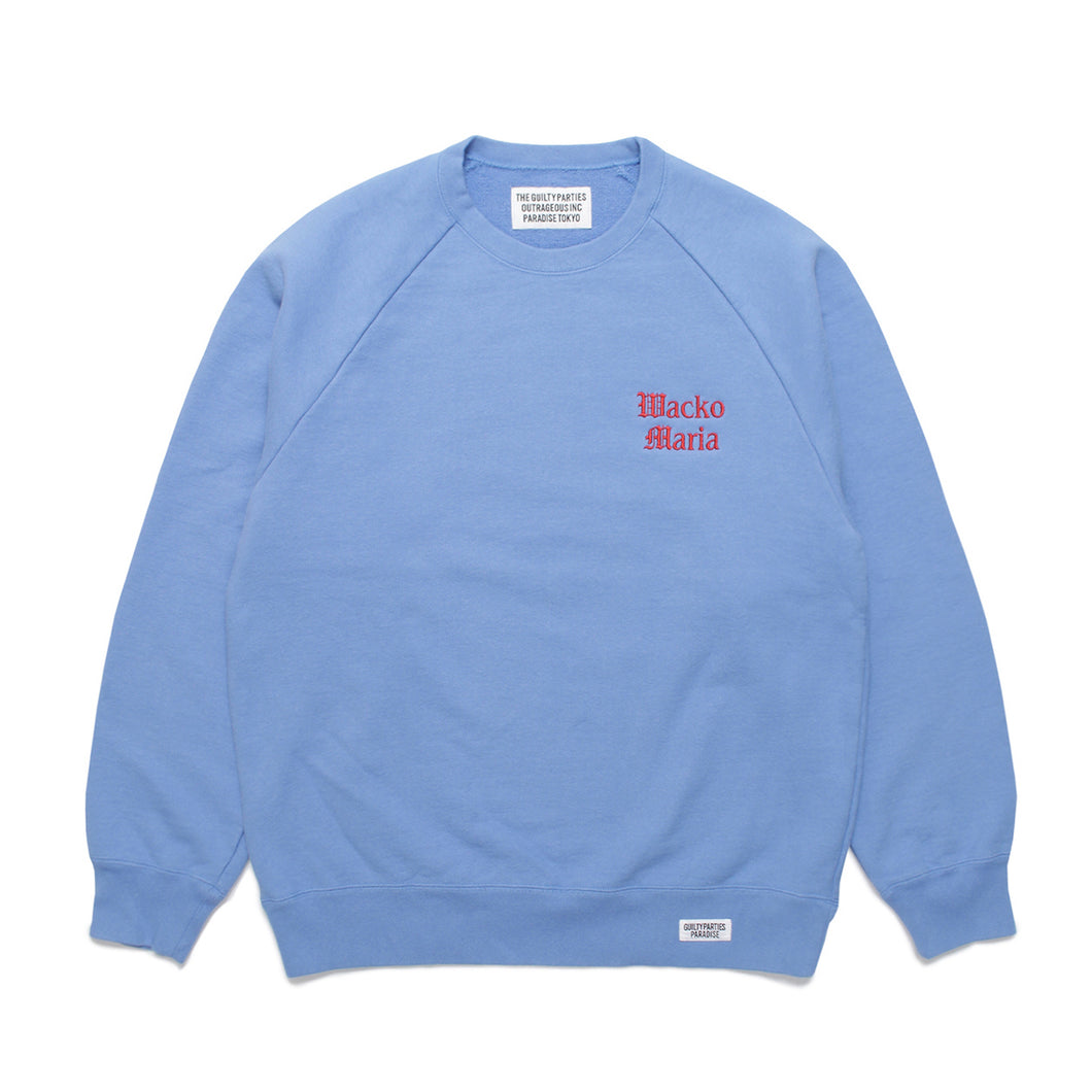 WASHED HEAVY WEGHIT CREW NECK SWEAT SHIRT