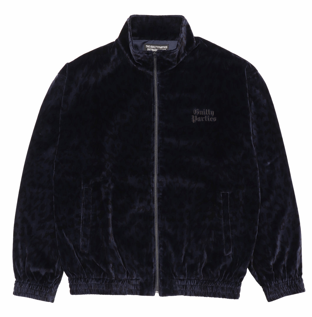 LEOPARD VELVET JACKET